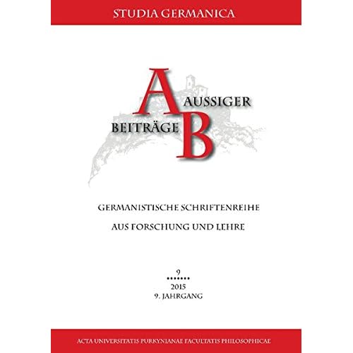 [PDF] Download Text und Stil im Wandel †“ neue Perspektiven der Textlinguistik und Stilistik (Aussiger Beitráge / Germanistische Schriftenreihe aus Forschung und Lehre) Kostenlos