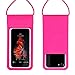 Price comparison product image Waterproof Case,Universal Durable Underwater Case Dry Bag, Touch Responsive Transparent Windows,Watertight Sealed System For Iphone 6S/6S Plus/5/5S/SE And Other Smartphone For Boating/Hiking/Swimming/Diving,Pink