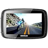 5 Zoll GPS Navigationsgerät Navi Drive-M Für Motorrad und PKW. wasserdichte. Radarwarner, Kostenlos Map Update. Bluetooth, au