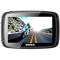 5 Zoll GPS Navigationsgerät Navi Drive-M Für Motorrad und PKW. wasserdichte. Radarwarner, Kostenlos Map Update…