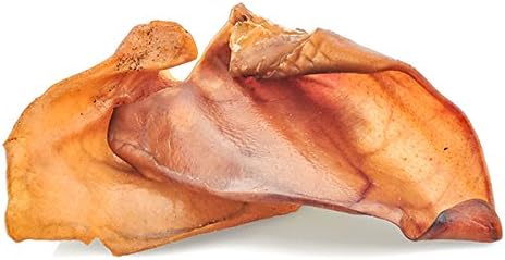 JR Pet Products10 x Iberian Gourmet Large Pigs Ears Dog Treat Chew None Greasy 30% Lower In Fat Exclusively Supplied