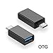 Produktbild KRS - C-OTG-Sch - OTG Adapter USB-C auf OTG l für USB Type-C Geräte kompatibel mit dem neuen MacBook, OnePlus 2, Nexus 5X, Nexus 6P, ChromeBook Honor 8 Pixel, Nokia N1 Tablet Honor 8 Apple neue MacBook 12 Zoll, Google Chromebook Pixel, ZUK Z1, Mi 4C, Nokia N1, Nexus 5X Nexus 6P, Microsoft Lumia 950 950XL und weitere (C-OTG)