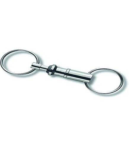 Portachiavi A Sgancio Rapido, Catena Separata, Clip Staccabile - Foto 2