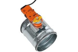 Intelmann Vridspjällsventil 160 mm + Belimo CM230-L-ställdon (80, 100, 125, 150, 160, 180, 200)