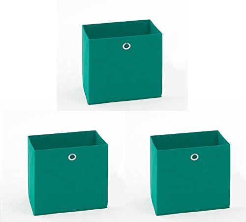 Preisvergleich Produktbild 3er Set Faltbox grün