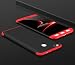 Produktbild Handyhülle für Xiaomi Redmi 4X ,ERLI 3 in 1 Ultra Dünn 360°Full Body Schutz Schutzhülle ,Panzerglas Displayschutzfolie für Xiaomi Redmi 4X , Anti-Kratzer Elegant Stoßfest Hart PC Skin Rückdeckel Glatte Rückseite Bumper tasche für Xiaomi Redmi 4X (Rot+Schwarz)