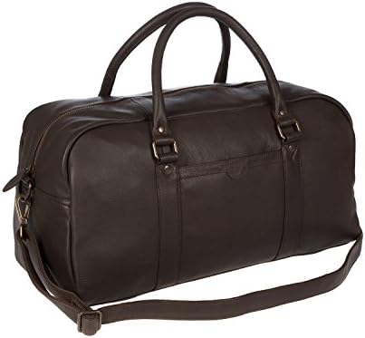 Brown Leather Holdall, Gym Bag, Weekend Bag