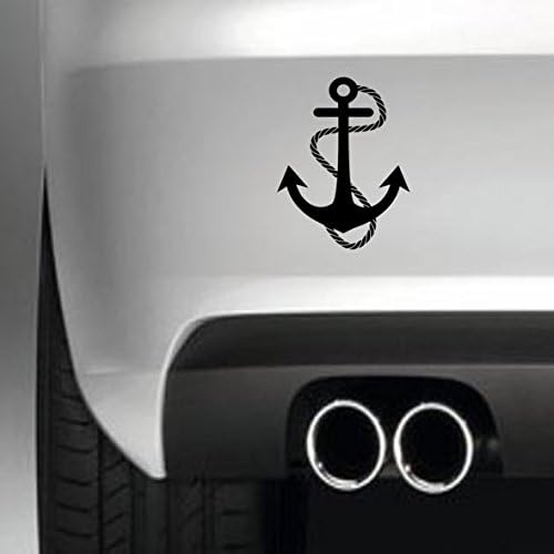 Anchor STICKER FUNNY BUMPER STICKER CAR VAN 4X4 WINDOW PAINTWORK DECAL EURO LEFT HAND DRIVE