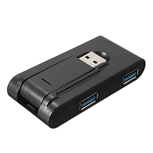 HUB Hub – SODIAL(R)Faltbare 4 Port USB 3.0 Adapter Muti Hub Erweiterung Splitter Verteiler - 2