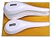 Chinese Soup spoons white set of six