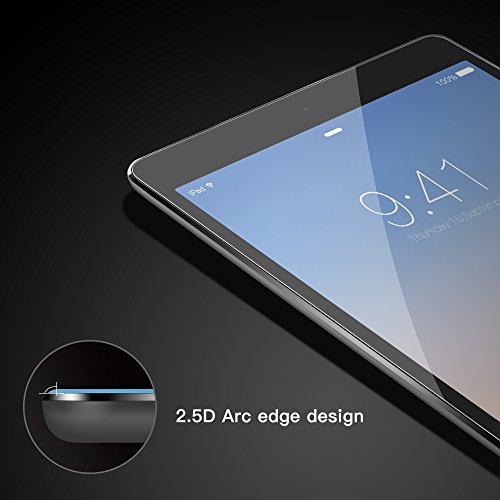 iPad Air 1 2  iPad Pro 9 7 Panzerglas Coolreall   Schutzfolie f  r iPad Air iPad Air 2 iPad Pro 9 7  0 33 mm HD Ultra Transparent 9H H  rtegrad 