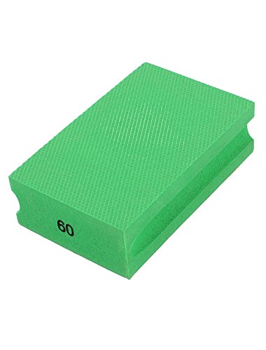 Schaumstoff Schleifstifte Dry Diamant Hand Polieren Pad Körnung 60 Grün - 2