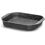 Olympia TEGLIA da Forno 35x25cm Alluminio pressofuso Antiaderente Rinforzato con minerali - Hard Cook