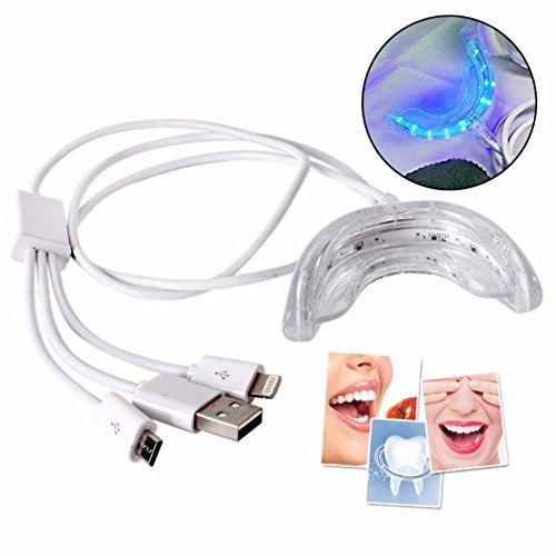 Book's Cover ofWeisy Blanchissement des Dents Rayon Bleu Intense Protection de Dent LED Pratique Economie