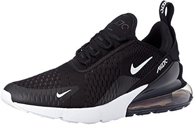 Nike Air Max 270, Chaussures de Running Homme, Multicolore (Black/Anthracite/White/Solar Red 002), 43 EU