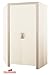 Produktbild Eckkleiderschrank Kleiderschrank 98745 sonoma eiche / vanille 83cm 2-türig
