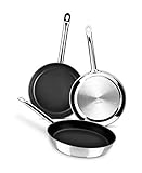 sarten acero inoxidable ikea Fondo full induction compatible con todas las fuentes de calor incluida la inducción