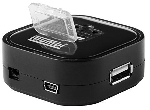 mumbi USB HUB 4 Port magnetisch – USB 2.0 Verteiler – Bus powered – ohne Netzteil – Plug & Play – Windows 2000 XP Vista 7 Mac Os - 5