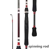 Categoría: Lure Rod Xingfu-Rods, 2019 Cañas de Spinning 1.8m 2-20g Peso del señuelo Cañas de Pescar ultraligeras del Bastidor Ultraligero Caña de Pescar de Spinning Ultra Ligera con el Regalo