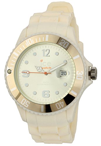 Ice-Watch Herren - Armbanduhr Ice Chocolate Analog Quarz Silikon CT.WC.B.S.10
