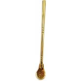 Promar pipet, paslanmaz &ccedil;elik, 1 adet, el aleti (Yerba Mate Bombilla)