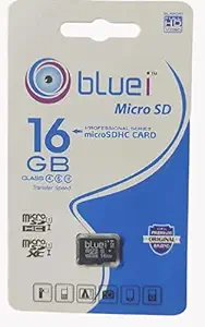 Bluei Ultra 16 GB MicroSD Card Class 10 50 MB/s Memory Card