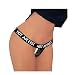 Produktbild VENMO Frauen-reizvolle Spitze Wäsche G-String Briefs Unterwäsche Höschen T String Thongs Knickers Damen Slip Sexy Dessous G-String Briefs Unterwäsche T String Thongs Knickers Geschenk (Black, M)