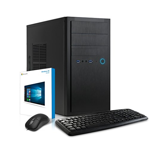 Silent-PC [184120] - sehr leise! - AMD A8-7600 4x3.1 GHz | 8GB DDR3-1866 | 240 GB SSD | AMD Radeon R7 Grafik | DVD | MSI | Sound | WLAN + LAN | Maus+Tastatur | Win10 | Computer