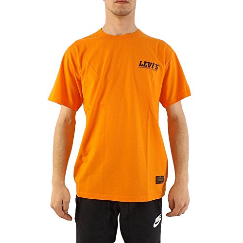 Levis Skateboarding Collection T-Shirt Small Logo Orange XL Levis Skateboarding Collection T-Shirt Small Logo Orange XL