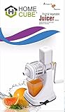 HOME CUBE® Plastic Smart Fruits & Vegetable Juicer With Waste Collector & Steel Handle - Green - ** Made In India ** RS.399 (60.00% Off) - Amazon