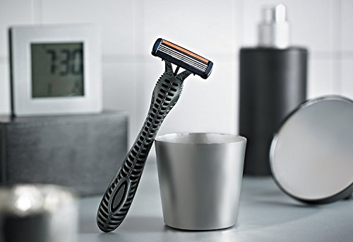 BIC Vier Flex Rasierer Set Männer (Rasierer mit vier Klingen, Auch für empfindliche Haut, Minimiert Hautirritationen) 8er Set - 7