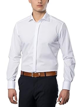 ETERNA long sleeve Shirt SUPER-SLIM Stretch uni