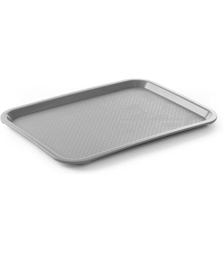 Plateau Mélamine H&H Fleurs Blanches - 38x16.5cm Pour Service Café/Thé