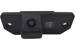 ONPRO cámara de Respaldo para Coche, Impermeable, visión Trasera, cámara de Respaldo para Ford S MAX/C-MAX/Mondeo/Focus Hatchback/Focus Sedan 2 3