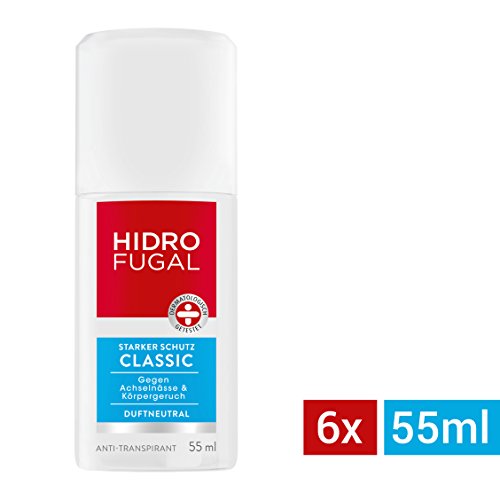 Hidrofugal Anti-Transpirant Classic Zerstäuber, 6er Pack (6 x 55 ml) - 2