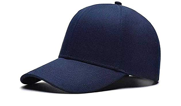Buy bolax Plain Navy Blue Cotton 