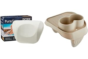 Intex Appui-tête en mousse PureSpa & porte verre pure spa