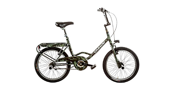 Bicicletta Graziella Style 20 Casadei - H43, VERDE MILITARE OPACO : Sport e  tempo libero