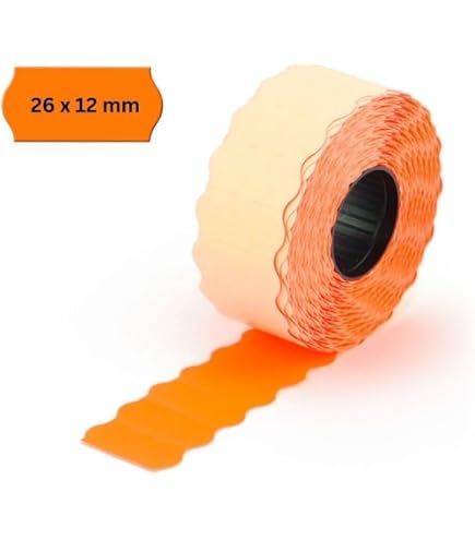 Étiquettes Meto 26x12mm - 6000 Étiquettes Repositionnables | Pour Étiqueteuse