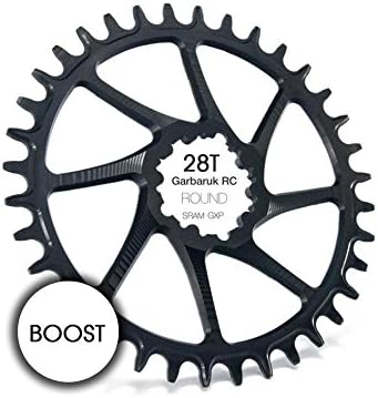 garbaruk monocorona 28T Direct Mount Round SRAM GXP Boost Black (monocorone)/Narrow Wide Chainring 28T Round Direct Mount SRAM GXP Boost Black (narrow-wide)