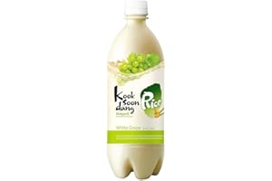 STARRY MART Kooksoondang White Grape Flavoured Rice Makgeolli Korean Rice Wine Drink 750ml 3% Alc./Vol