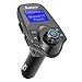 Produktbild Anbero FM Transmitter Bluetooth Auto Adapter Freisprecheinrichtung Kfz-Einbausatz mit 3,5 mm-Audio-Anschluss, Lesen Mikro-Sd-Karte und USB-Sticks (Black)