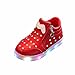 Produktbild Babyschuhe Sneaker,MEIbax Herbst Schuhe Lederschuhe Sportschuhe Schulkinderschuhe,Kinder Zip Kristall LED Leuchten Leuchtende Turnschuhe Schuhe