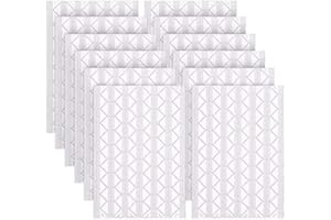 Queta 12 Feuilles de Coins de Photo Autocollants 1224 Pièces Coins Photo Auto-Adhésifs Coins de Montage Photo pour Albums de Bricolage, Album Photo, Scrapbooking, Décoration du BUJO Transparent