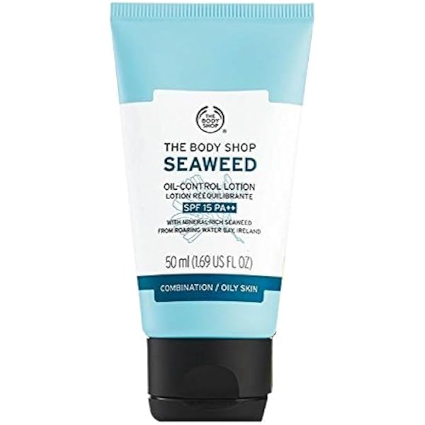 the body shop seaweed oil control lotion spf 15