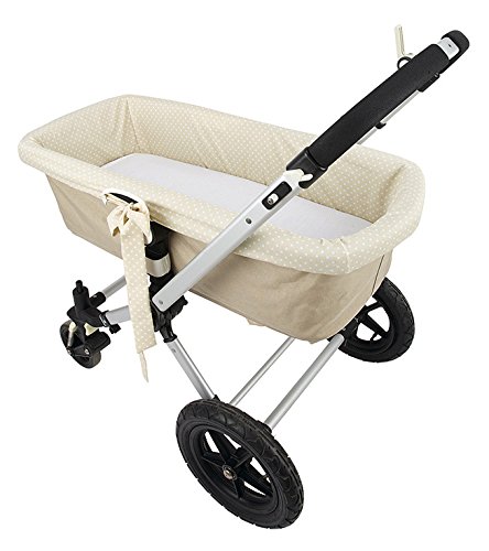 Funda interior capazo topos beige