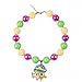 Produktbild Prinzessin Dressing Up Kostüm Zubehör - Das beste Schmuck / Acryl Perlenkette mit niedlicher Kuchen-Muster Kinder Halsketten handgearbeitet,geschenke für klein mädchen