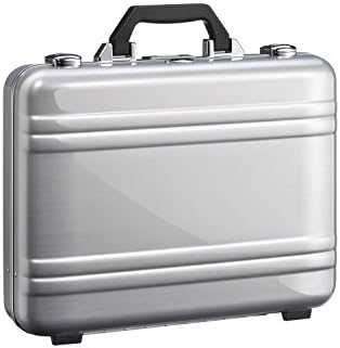 Zero Halliburton Classic Polycarbonate Framed Attache Case in Silver ZPA15
