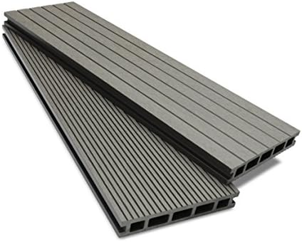 Ecoscape UK Clarity Composite Decking 38sq Metre Pack (incl. fixings and screws) (Graphite)