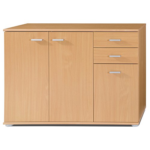 Preisvergleich Produktbild Kommode MIKE 1 - Buche - 106 cm